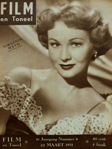 FILM EN TONEEL magazine side cover Issue 6 24 March 1951