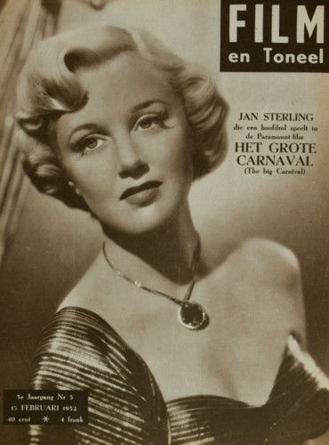 FILM EN TONEEL magazine side cover Issue 5 15 February 1952