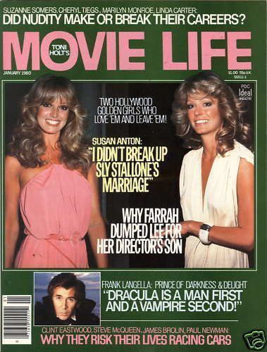 MOVIE LIFE magazine side cover January 1980