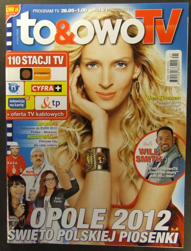 TO AND OWO TV magazine side cover Issue 21 26 May 2012