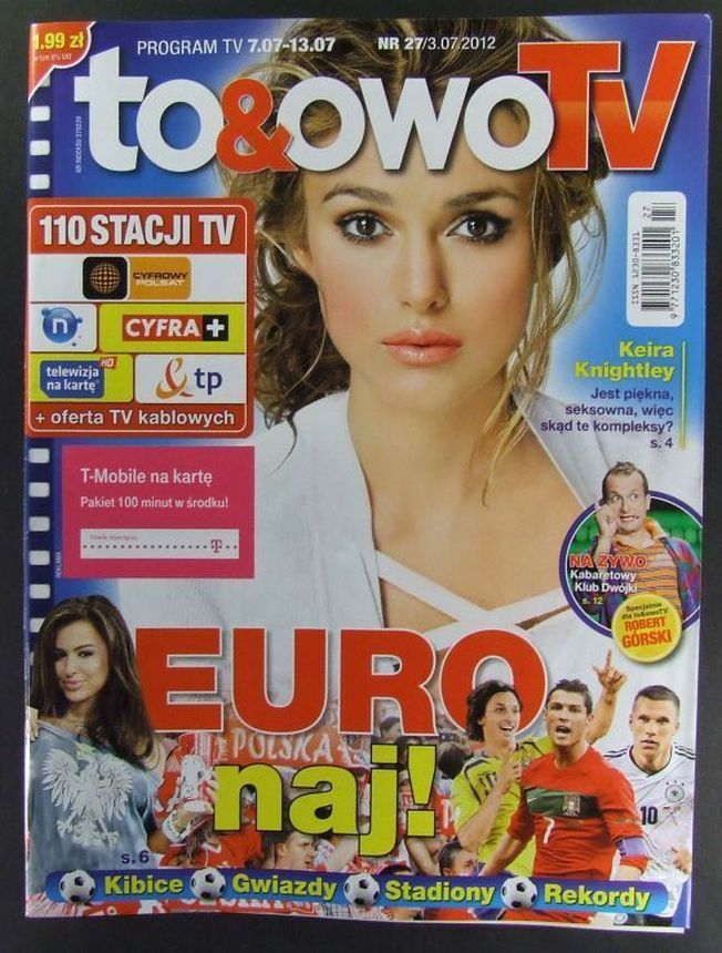 TO AND OWO TV magazine side cover Issue 27 7 July 2012