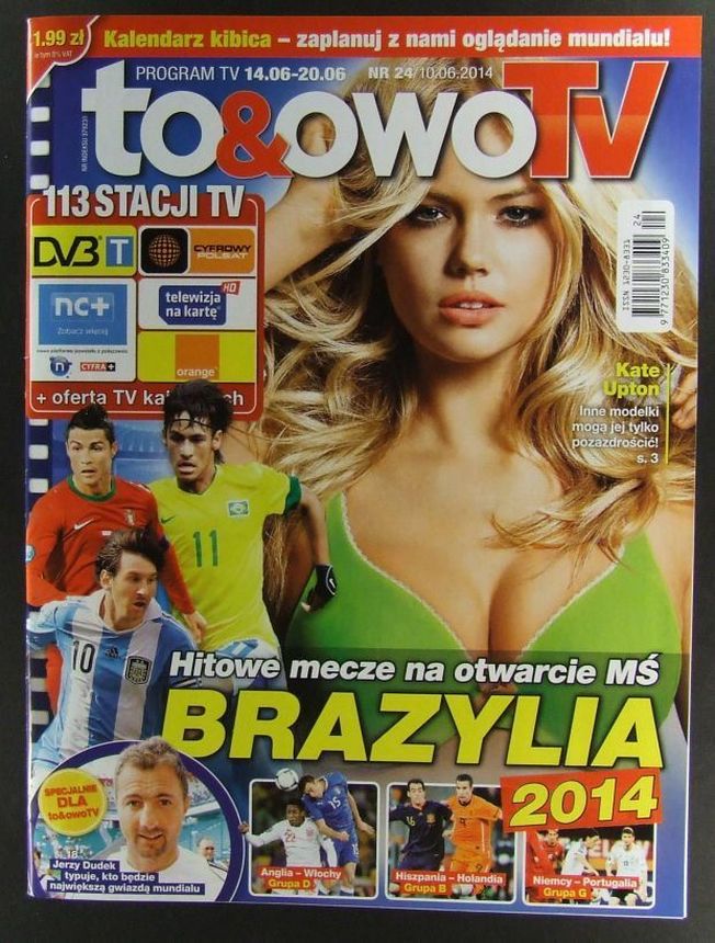 TO AND OWO TV magazine side cover Issue 24 10 June 2014