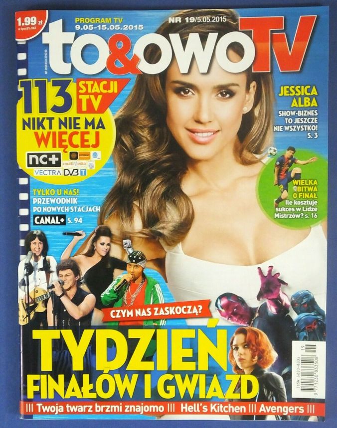 TO AND OWO TV magazine side cover Issue 19 9 May 2015