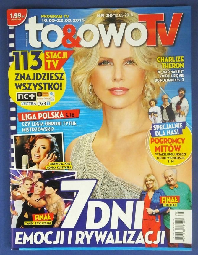 TO AND OWO TV magazine side cover Issue 20 16 May 2015
