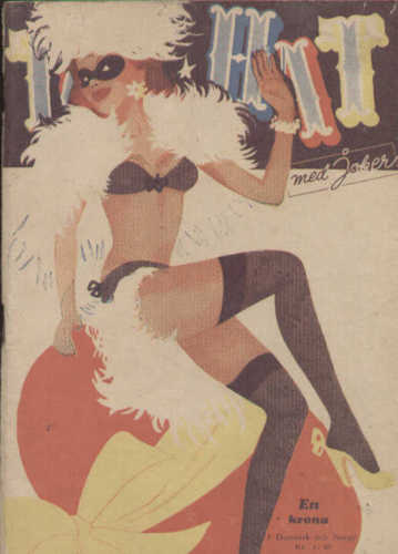 TOP HAT magazine side cover Issue 9/10  1948