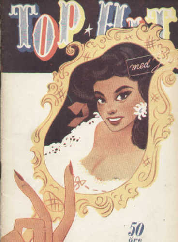 TOP HAT magazine side cover Issue 12  1948