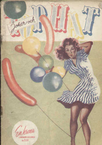 TOP HAT magazine side cover Issue 13/14  1950