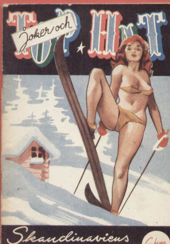 TOP HAT magazine side cover Issue 2  1952