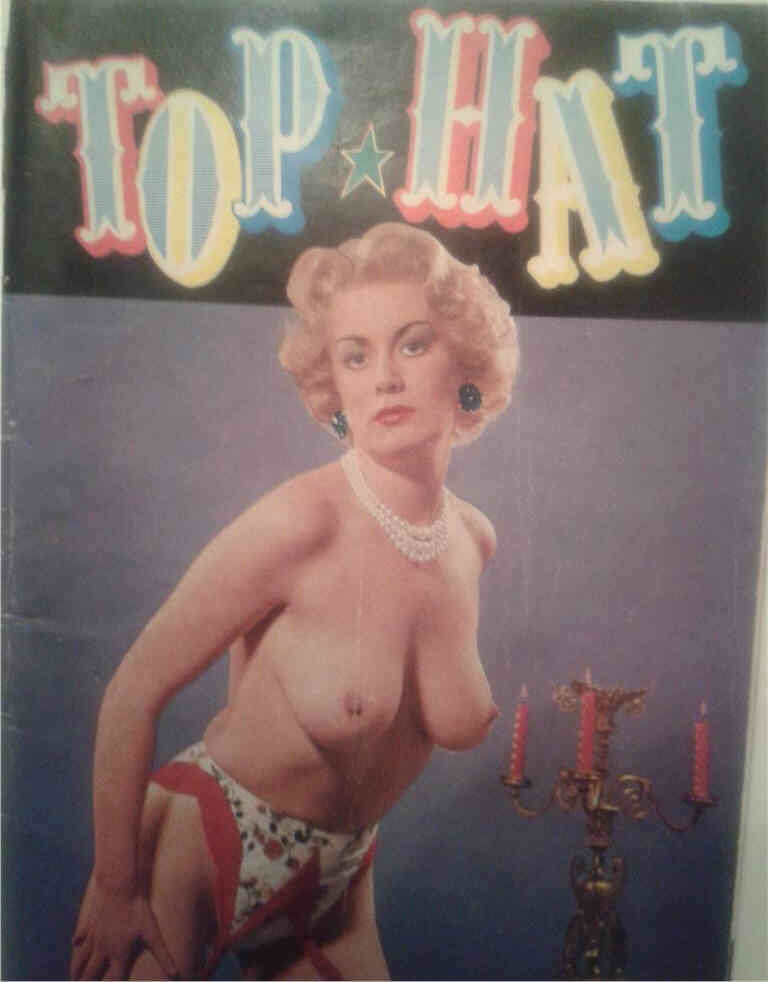 TOP HAT magazine side cover Issue 24  1962
