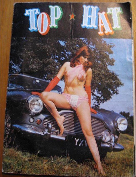 TOP HAT magazine side cover Issue 7  1967