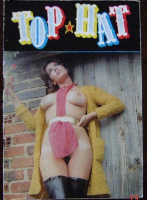 TOP HAT magazine side cover Issue 16  1970