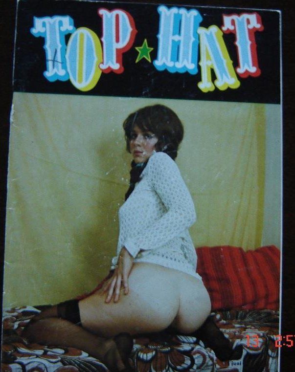 TOP HAT magazine side cover Issue 12  1972