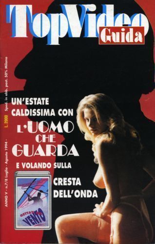 TOP VIDEO GUIDA magazine side cover August 1994