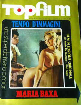 TOPFILM magazine side cover Issue 14  1971