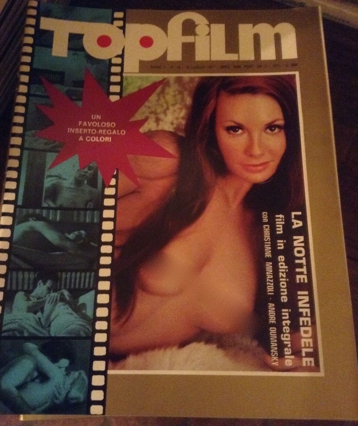TOPFILM magazine side cover Issue 15  1971