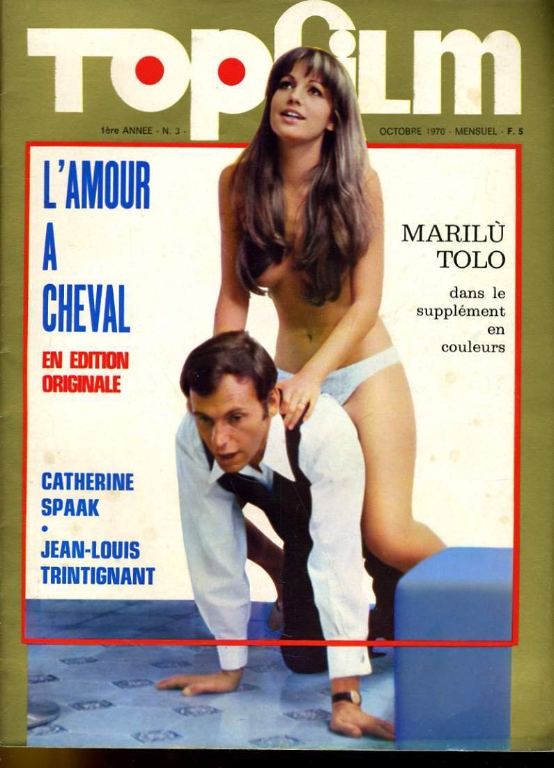 TOPFILM/PLAYFILM magazine side cover Issue 3  TopFilm  1970