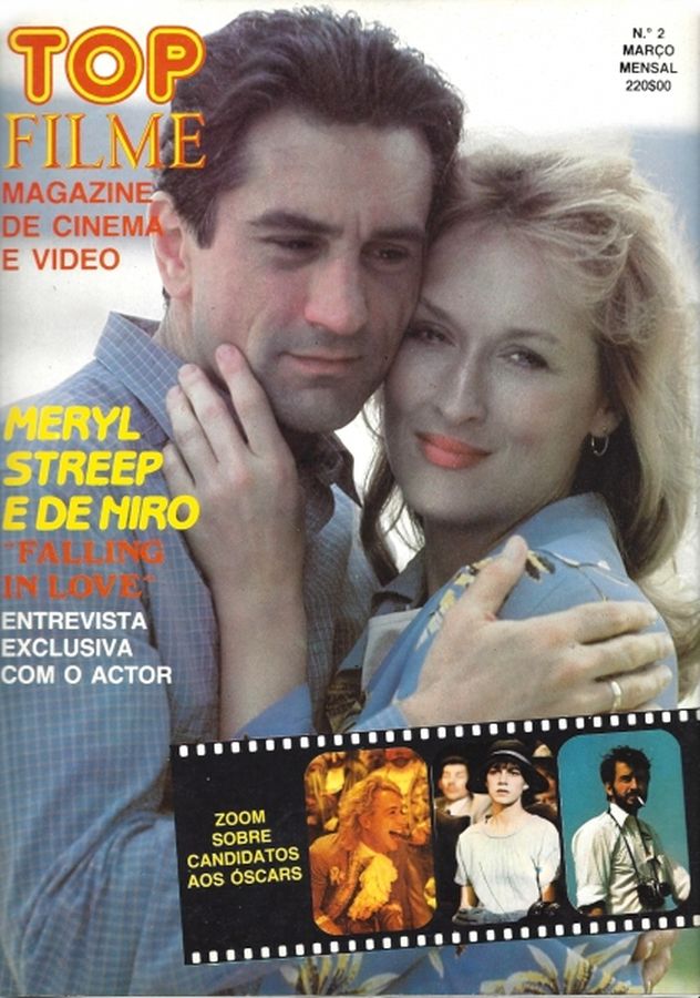 TOP FILME magazine side cover Issue 2 March 1985