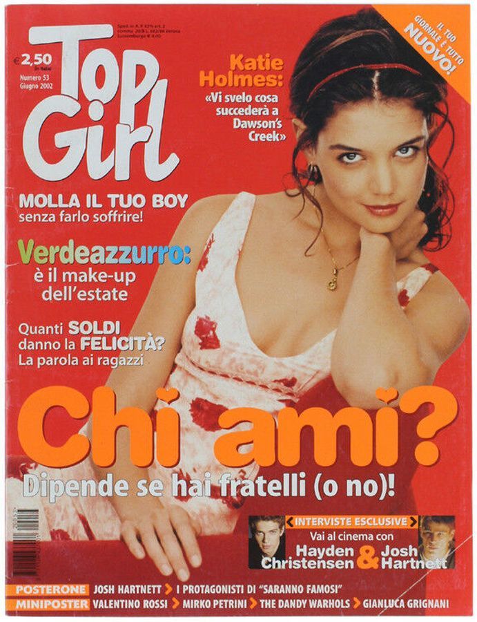 TOP GIRL magazine side cover Issue 53  June 2002