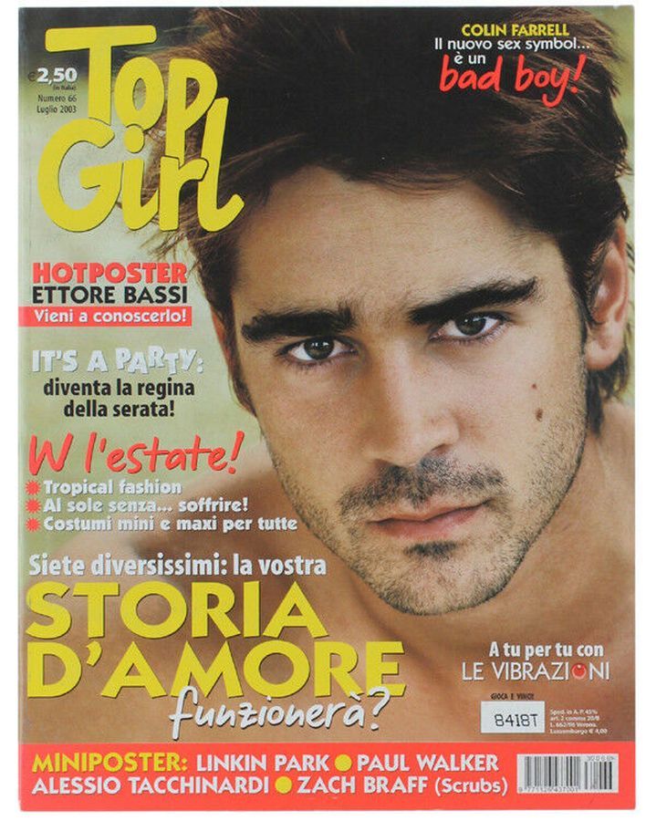 TOP GIRL magazine side cover Issue 66  July 2003