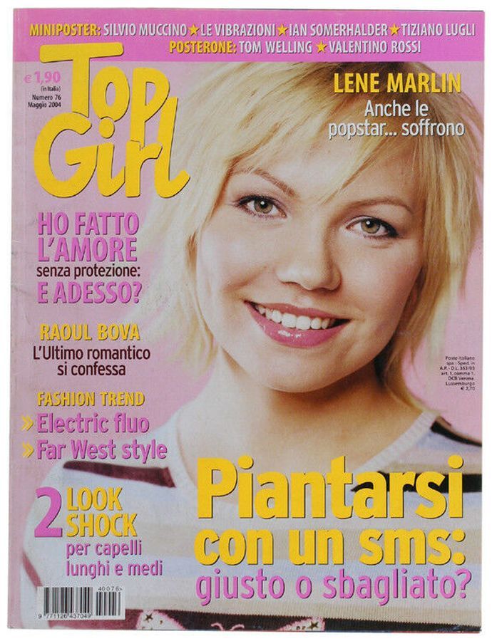 TOP GIRL magazine side cover Issue 76  May 2004