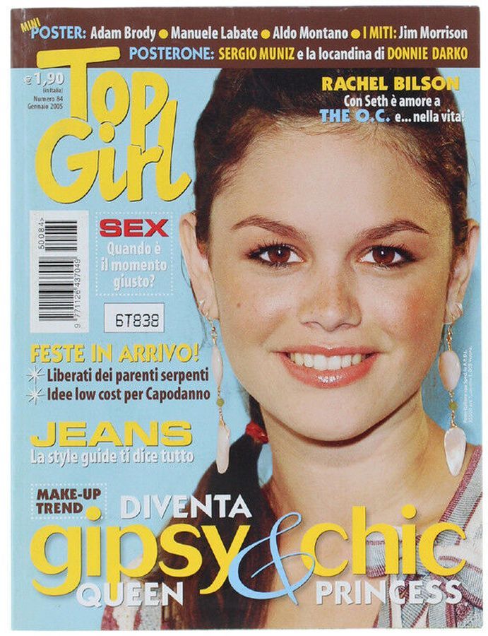 TOP GIRL magazine side cover Issue 84  January 2005