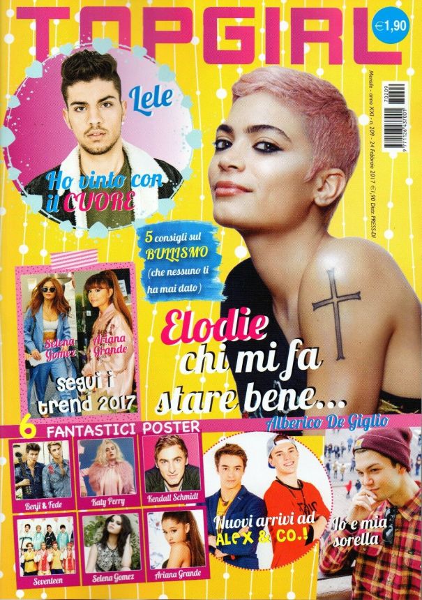 TOP GIRL magazine side cover Issue 209 24 February 2017