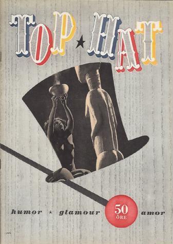 TOP HAT magazine side cover Issue 1  1946