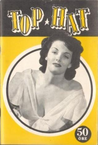 TOP HAT magazine side cover Issue 12  1946