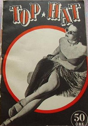 TOP HAT magazine side cover Issue 5  1946