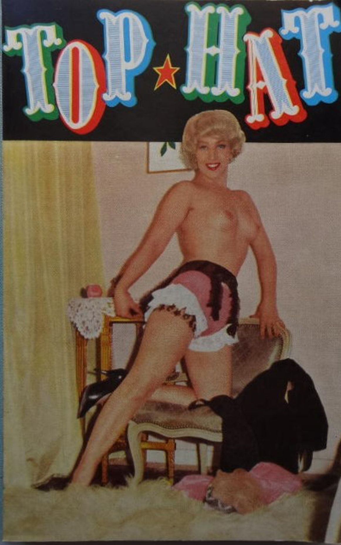 TOP HAT magazine side cover Issue 24   1961