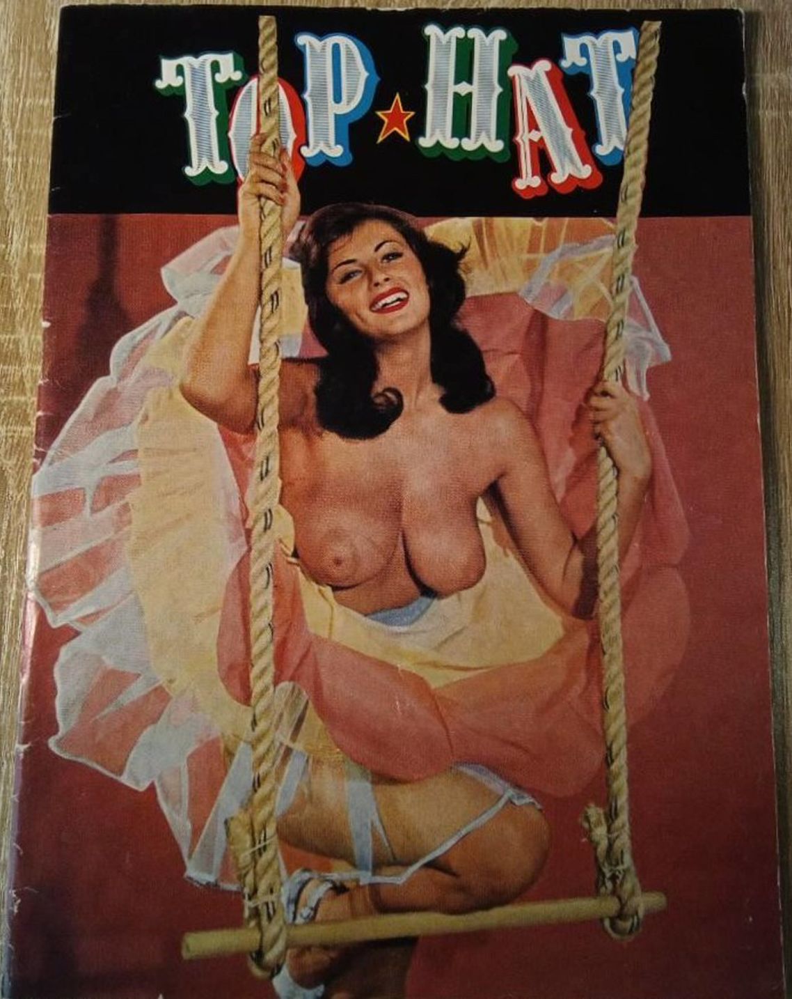 TOP HAT magazine side cover   1961
