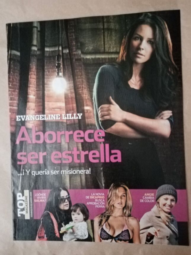 TOP MAGAZZINE magazine side cover 15 March 2009