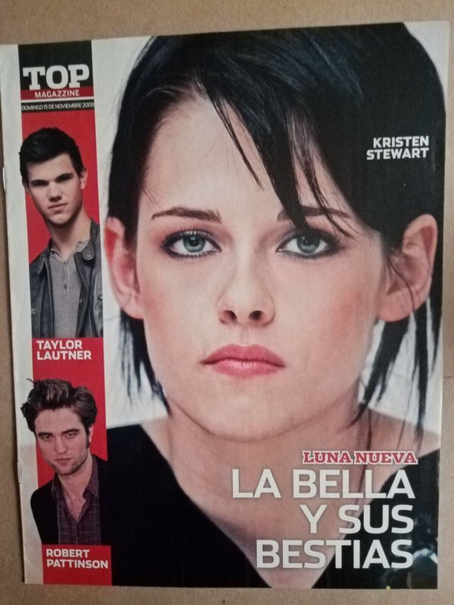 TOP MAGAZZINE magazine side cover 15 November 2009
