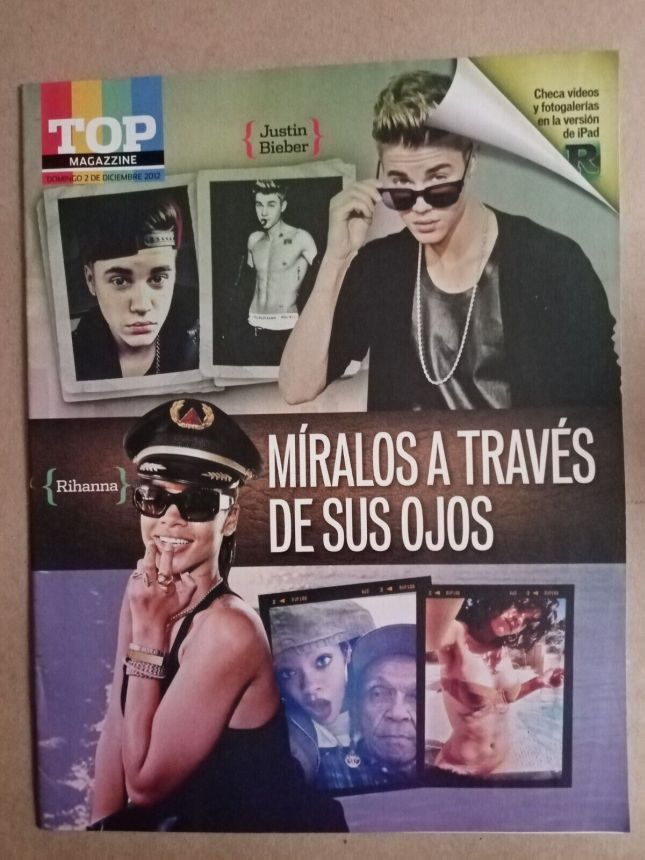 TOP MAGAZZINE magazine side cover 2 December 2012
