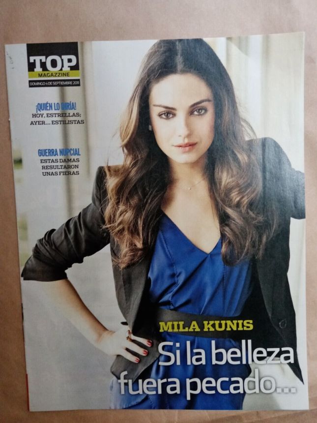TOP MAGAZZINE magazine side cover 4 September 2011