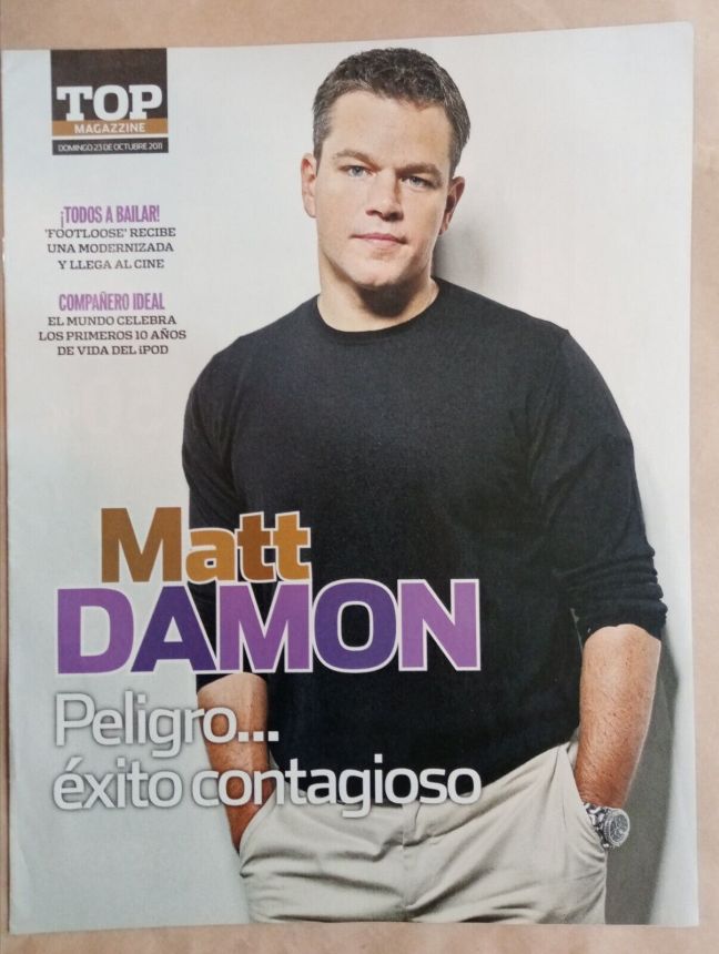 TOP MAGAZZINE magazine side cover 23 October 2011