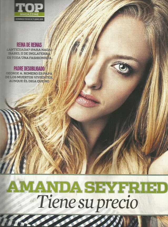 TOP MAGAZZINE magazine side cover 30 October 2011