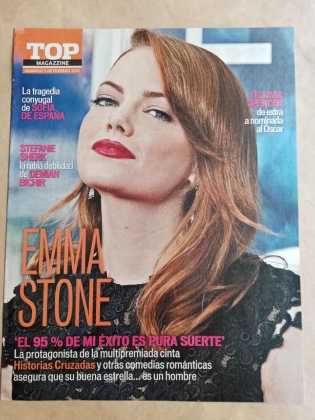 TOP MAGAZZINE magazine side cover 5 February 2012