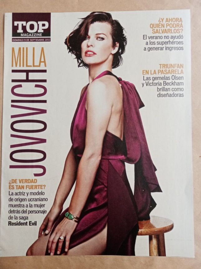 TOP MAGAZZINE magazine side cover 9 September 2012
