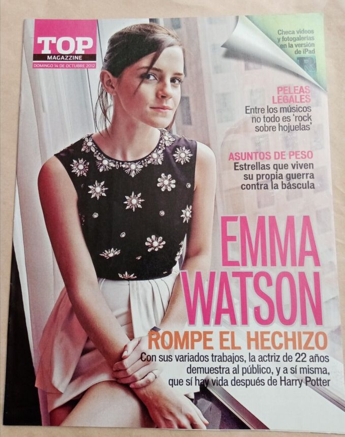 TOP MAGAZZINE magazine side cover 14 October 2012