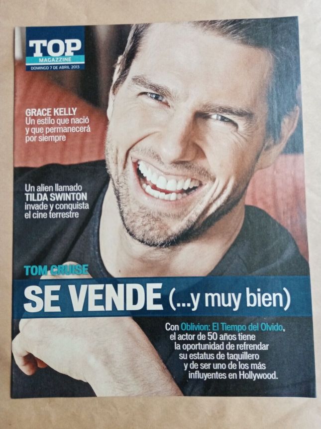 TOP MAGAZZINE magazine side cover 7 April 2013