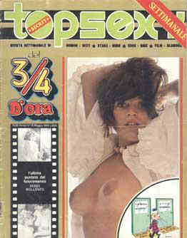 TOP SEXY magazine side cover 8 September 1971