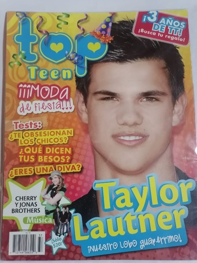 TOP TEEN magazine side cover Issue 37  September 2010