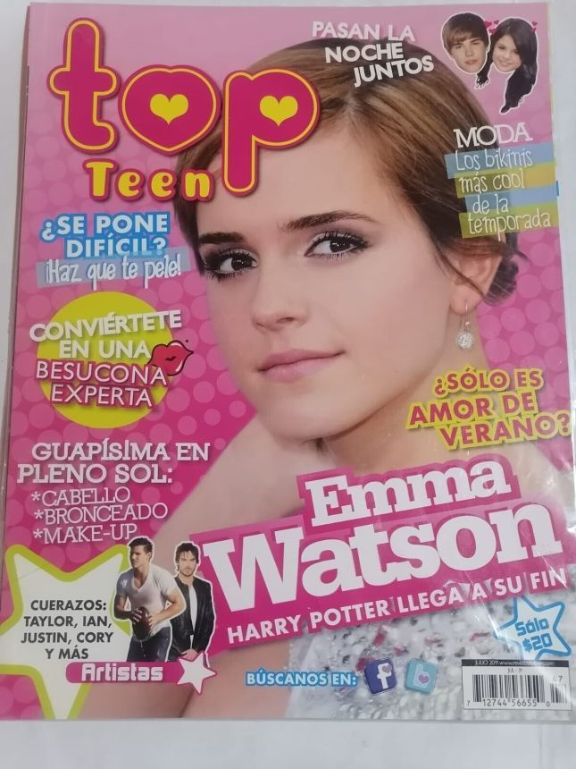 TOP TEEN magazine side cover Issue 47  July 2011