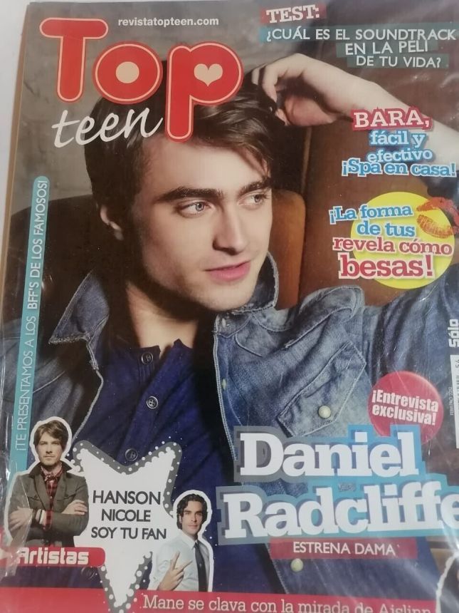 TOP TEEN magazine side cover Issue 54  February 2012