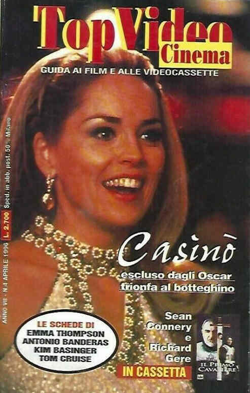 TOP VIDEO magazine side cover  April 1996