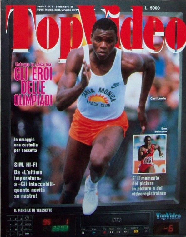TOP VIDEO magazine side cover Issue 8 September 1988