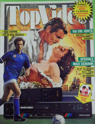 TOP VIDEO magazine side cover May 1990