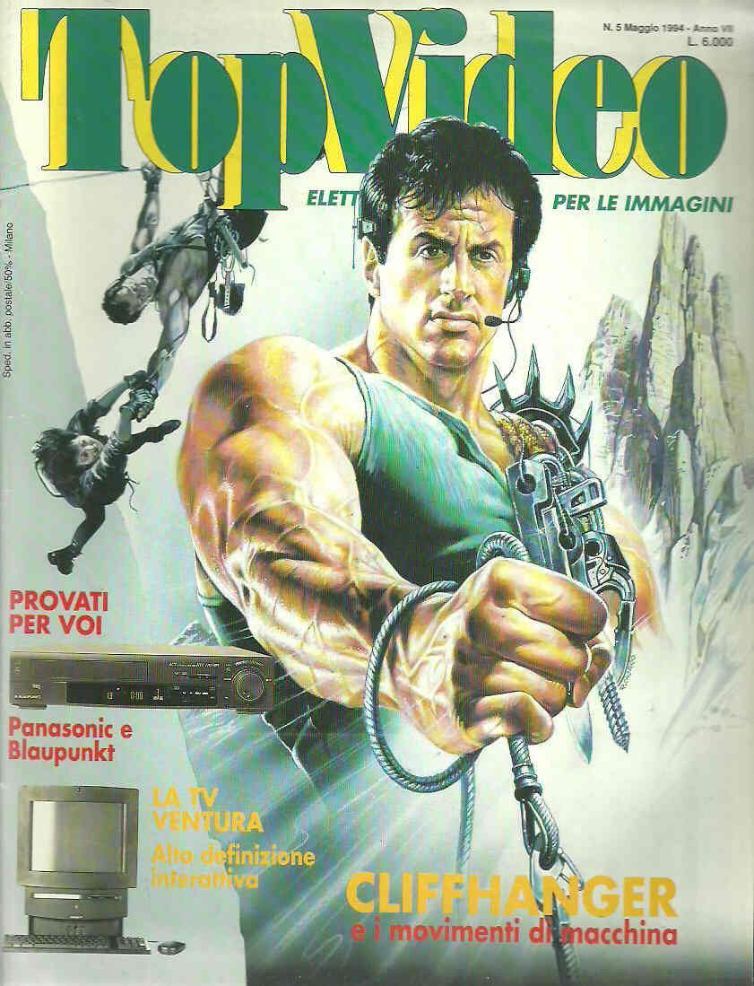 TOP VIDEO magazine side cover May 1994