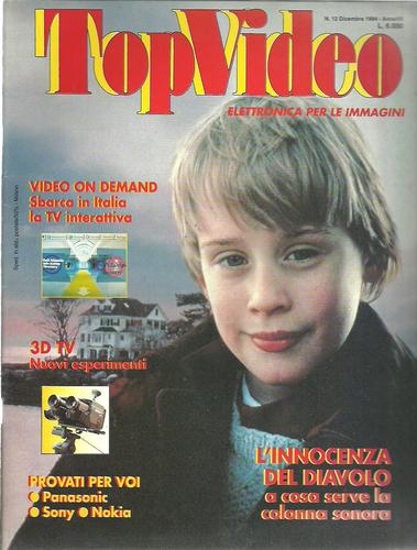 TOP VIDEO magazine side cover December 1994